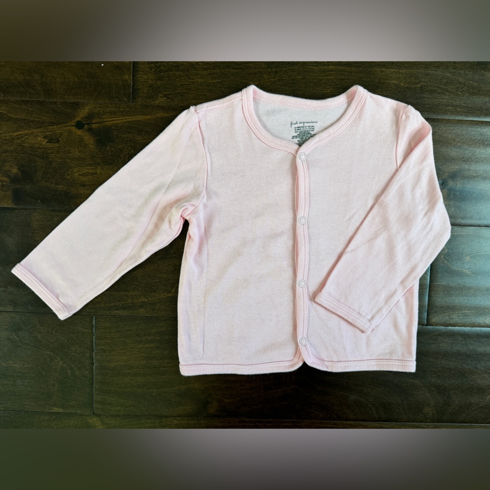 FIRST IMPRESSIONS | Toddler Girl Soft Pink Cardigan - 24 Months